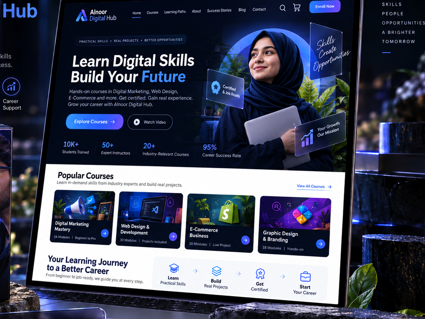 Alnoor Digital Hub project by Sphonix