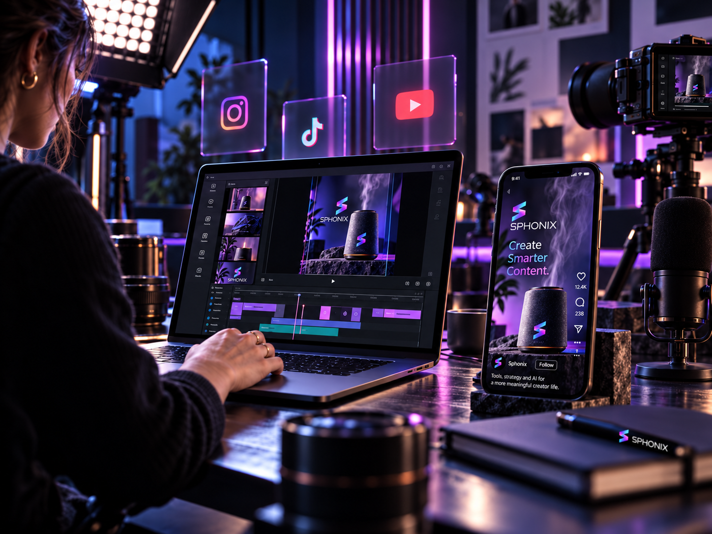 Sphonix social media and content studio