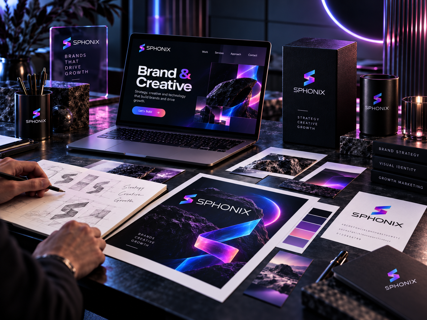 Sphonix brand and creative studio